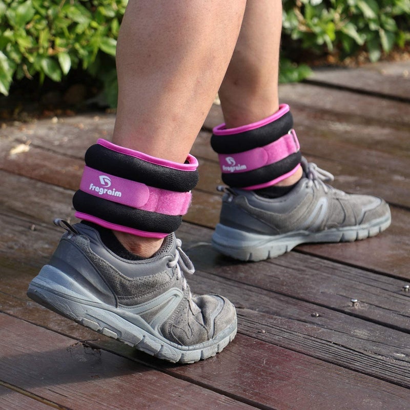 Fragraim Ankle Weights for Women  Men and Kids - 1.5 LBS x 2 Strength Training Wrist/Leg/Arm Weight with Adjustable Strap for Jogging  Gymnastics  Aerobics  Physical Therapy (Purple) - Image 5